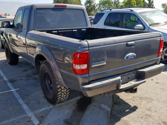 1FTYR14E29PA17262 - 2009 FORD RANGER SUP CHARCOAL photo 3