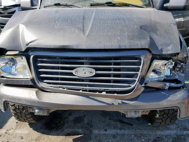 1FTYR14E29PA17262 - 2009 FORD RANGER SUP CHARCOAL photo 7