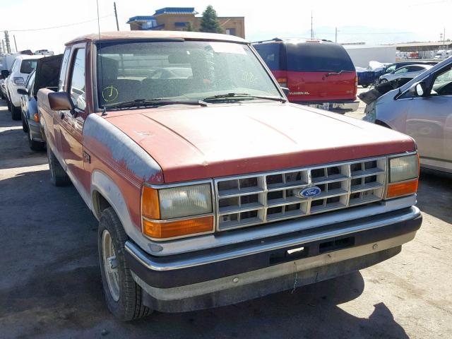 1FTCR14T6LPA08371 - 1990 FORD RANGER SUP RED photo 1