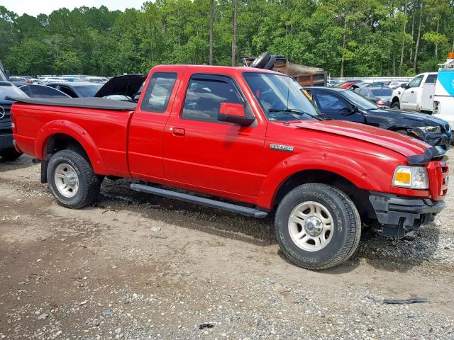 1FTKR1EE4BPA73536 - 2011 FORD RANGER SUP RED photo 10