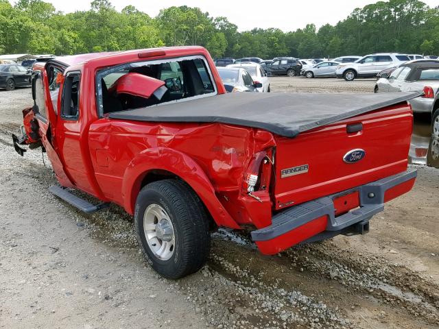 1FTKR1EE4BPA73536 - 2011 FORD RANGER SUP RED photo 3