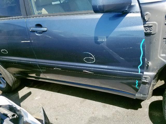 JTEEW21A060003105 - 2006 TOYOTA HIGHLANDER BLUE photo 9