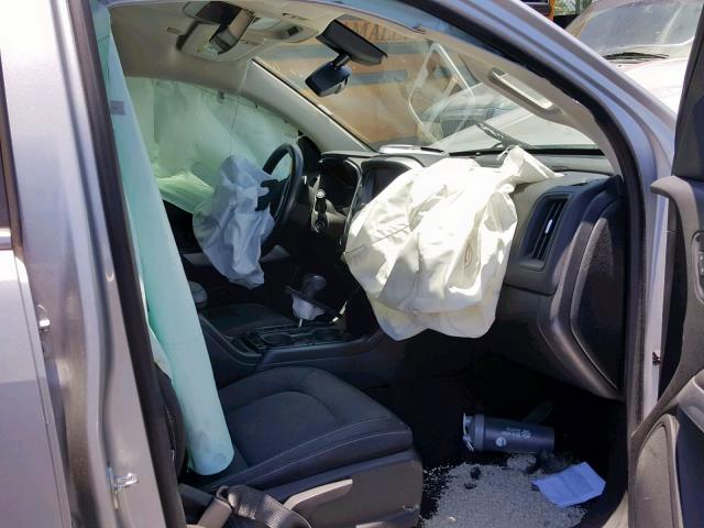 1GCGSCEN6K1106853 - 2019 CHEVROLET COLORADO L SILVER photo 5