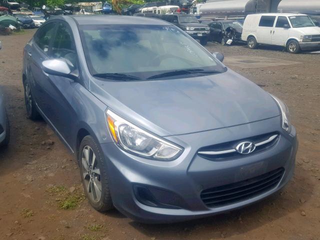 KMHCT4AE6HU356555 - 2017 HYUNDAI ACCENT SE GRAY photo 1