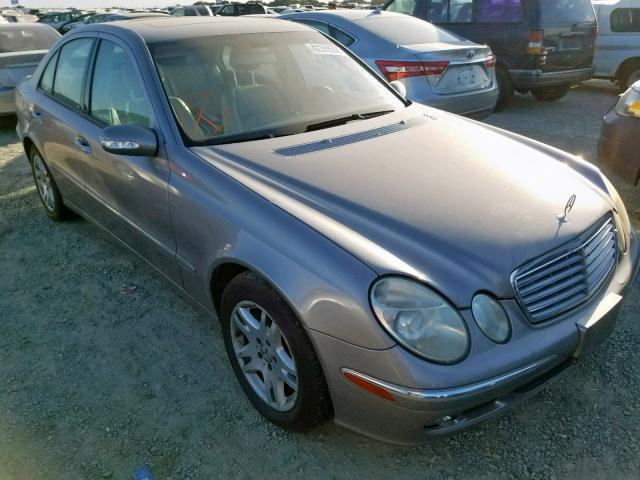 WDBUF65J13A347032 - 2003 MERCEDES-BENZ E 320 SILVER photo 1