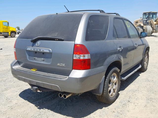 2HNYD18671H507572 - 2001 ACURA MDX TOURIN GRAY photo 4