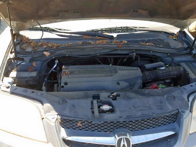 2HNYD18671H507572 - 2001 ACURA MDX TOURIN GRAY photo 7