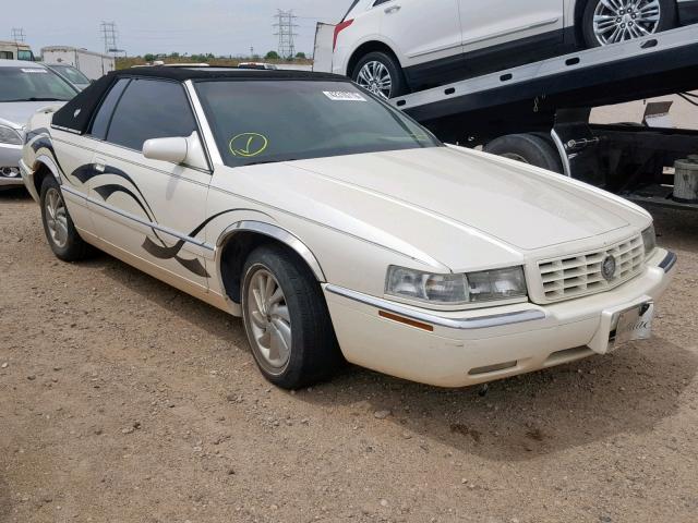 1G6ET1294TU601734 - 1996 CADILLAC ELDORADO T WHITE photo 1