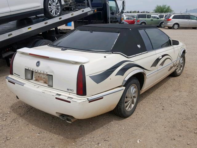 1G6ET1294TU601734 - 1996 CADILLAC ELDORADO T WHITE photo 4