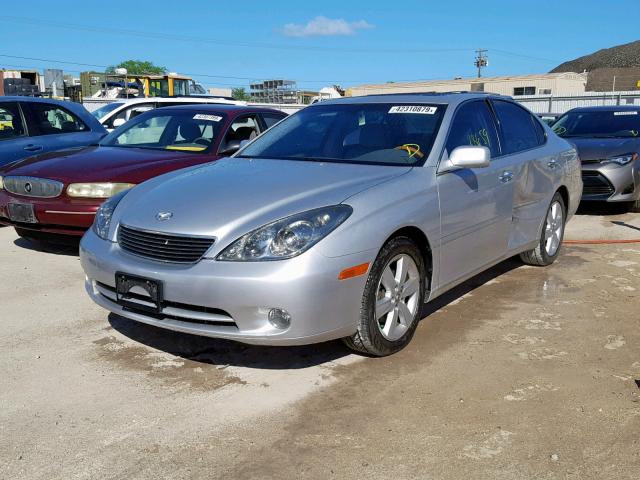 JTHBA30G555142390 - 2005 LEXUS ES 330 SILVER photo 2