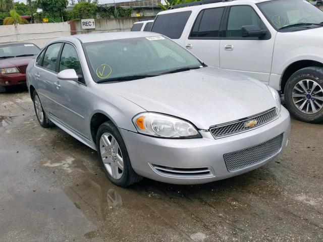 2G1WB5E39G1186875 - 2016 CHEVROLET IMPALA LIM SILVER photo 1