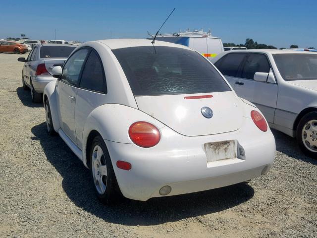 3VWBA21C4YM405195 - 2000 VOLKSWAGEN NEW BEETLE თეთრი ფოტო 3
