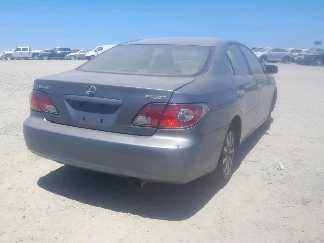 JTHBF30G025014569 - 2002 LEXUS ES 300 GRAY photo 4