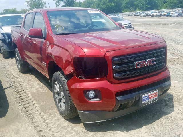 1GTG6FEN0K1292444 - 2019 GMC CANYON ALL RED photo 1