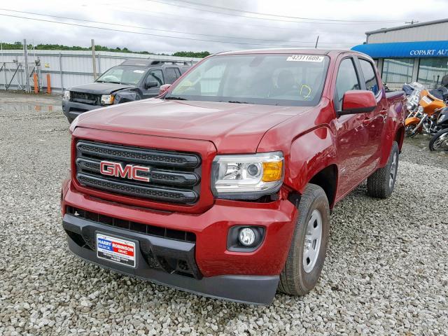 1GTG6FEN0K1292444 - 2019 GMC CANYON ALL RED photo 2