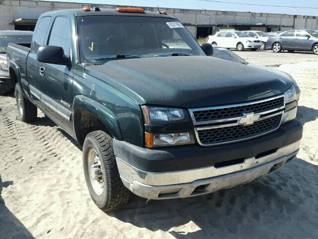 1GCHK29U35E188120 - 2005 CHEVROLET SILVERADO GREEN photo 1