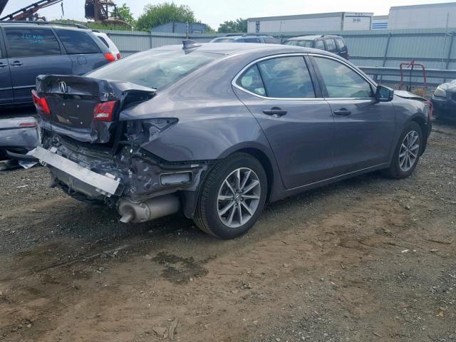 19UUB1F38KA002502 - 2019 ACURA TLX GRAY photo 4