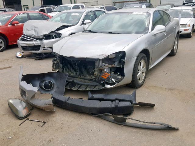 2G2WP552181113182 - 2008 PONTIAC GRAND PRIX SILVER photo 2