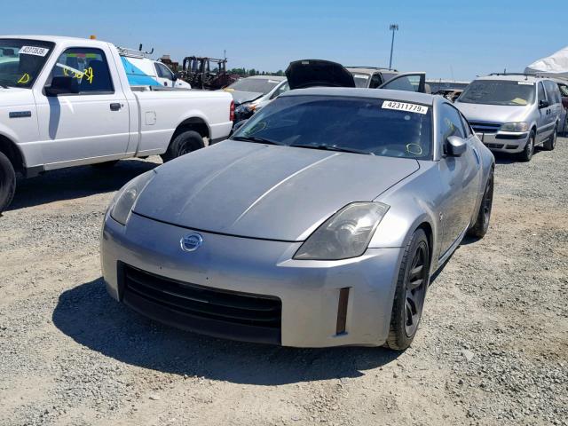 JN1AZ34D86M313004 - 2006 NISSAN 350Z COUPE GRAY photo 2