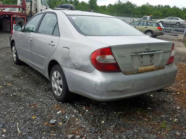 4T1BE32K14U805977 - 2004 TOYOTA CAMRY LE GRAY photo 3