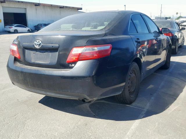 4T1BE46K77U032906 - 2007 TOYOTA CAMRY NEW BLACK photo 4