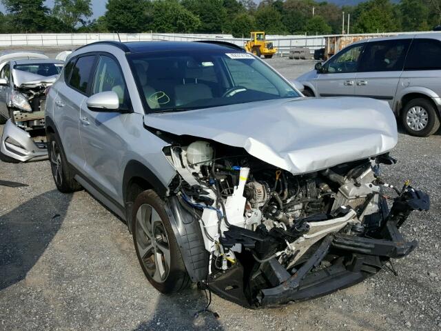 KM8J3CA20HU567791 - 2017 HYUNDAI TUCSON LIM SILVER photo 1