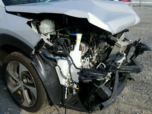 KM8J3CA20HU567791 - 2017 HYUNDAI TUCSON LIM SILVER photo 9