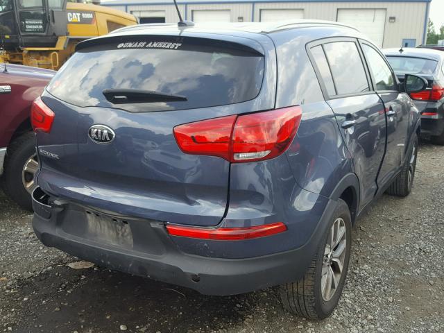 KNDPBCAC0G7833351 - 2016 KIA SPORTAGE L BLUE photo 4