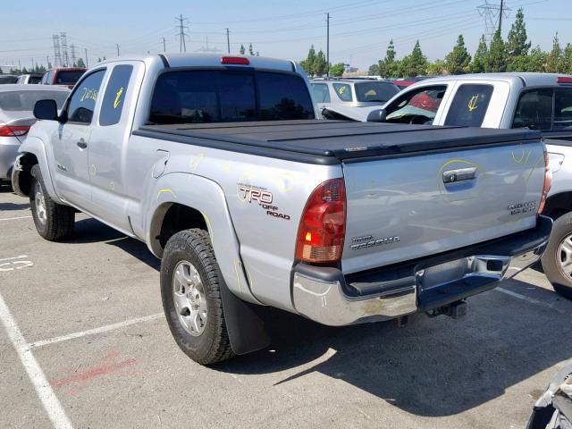 5TETU62N58Z497474 - 2008 TOYOTA TACOMA PRE SILVER photo 3