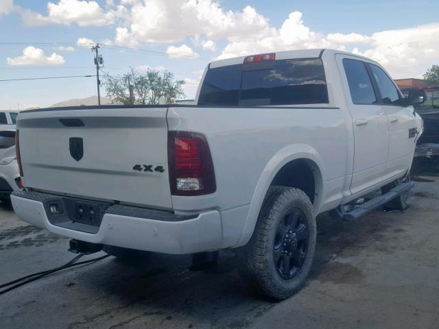 3C6UR5FL8JG332312 - 2018 RAM 2500 LARAM WHITE photo 4