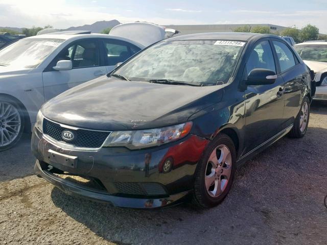 KNAFU4A20A5229060 - 2010 KIA FORTE EX BLACK photo 2