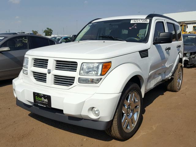 1D4PU4GKXBW559947 - 2011 DODGE NITRO HEAT WHITE photo 2