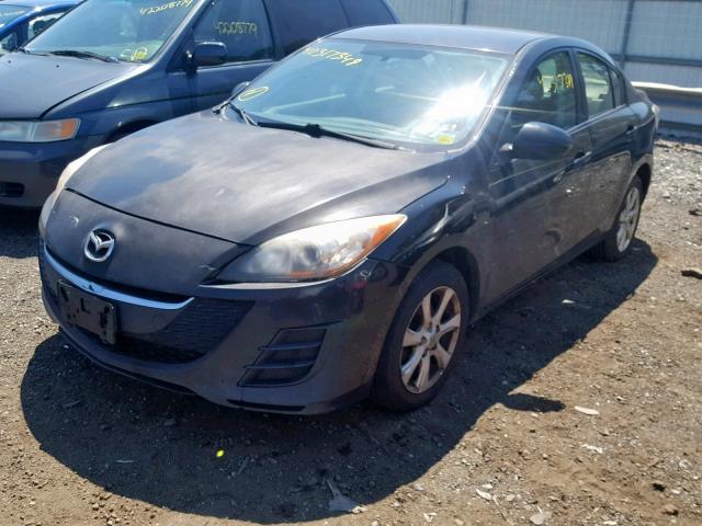 JM1BL1SG1A1210358 - 2010 MAZDA 3 I BLACK photo 2