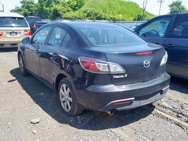 JM1BL1SG1A1210358 - 2010 MAZDA 3 I BLACK photo 3