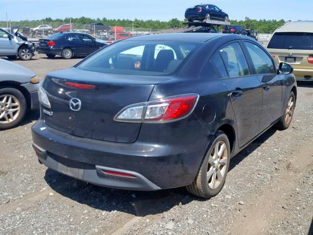 JM1BL1SG1A1210358 - 2010 MAZDA 3 I BLACK photo 4