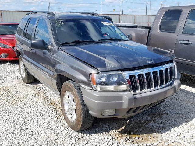 1J4GW48NX2C254024 - 2002 JEEP GRAND CHER GRAY photo 1