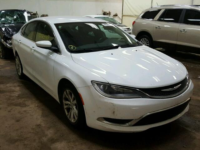 1C3CCCAB2FN552492 - 2015 CHRYSLER 200 LIMITE WHITE photo 1