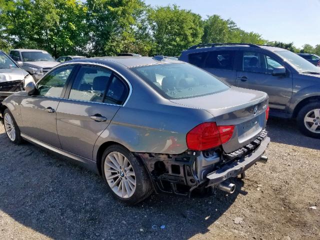 WBAPL5C51BA920921 - 2011 BMW 335 XI SILVER photo 3