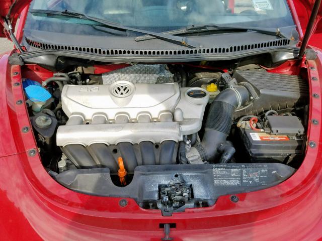 3VWSG31Y56M332948 - 2006 VOLKSWAGEN NEW BEETLE წითელი ფოტო 7