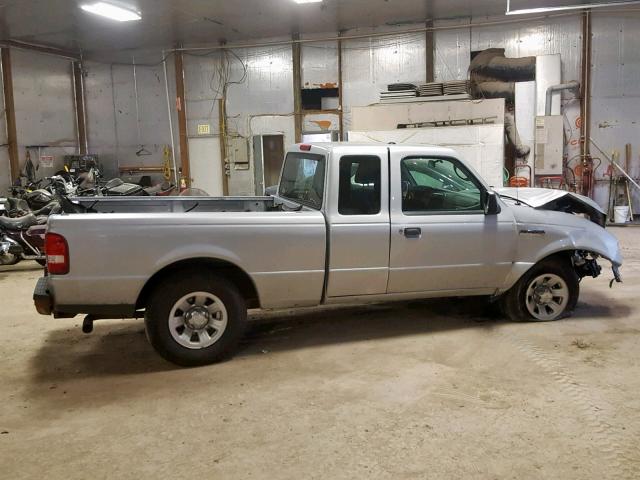 1FTKR4EE1BPB22225 - 2011 FORD RANGER SUP SILVER photo 9