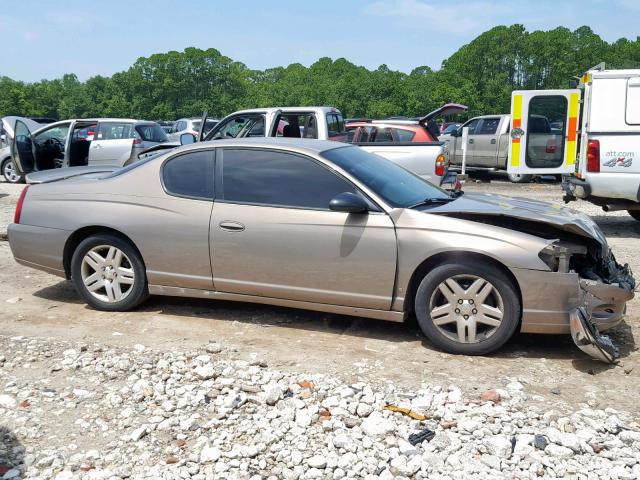 2G1WN151469380177 - 2006 CHEVROLET MONTE CARL BROWN photo 9