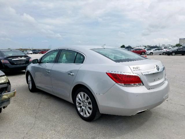 1G4GC5E39DF226378 - 2013 BUICK LACROSSE SILVER photo 3