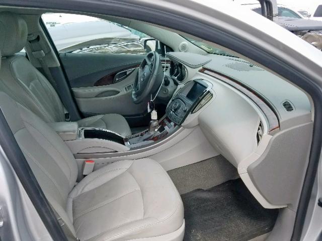 1G4GC5E39DF226378 - 2013 BUICK LACROSSE SILVER photo 5