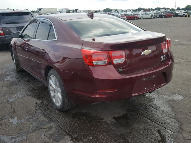 1G11D5SL1FF168158 - 2015 CHEVROLET MALIBU 2LT MAROON photo 3