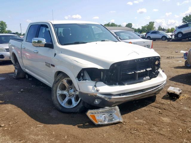 1C6RR7NM8JS249550 - 2018 RAM 1500 LARAM WHITE photo 1