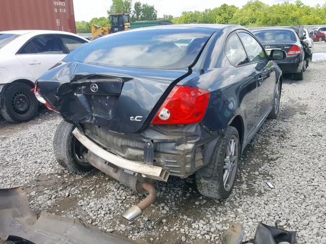 JTKDE177160091664 - 2006 TOYOTA SCION TC ლურჯი ფოტო 4