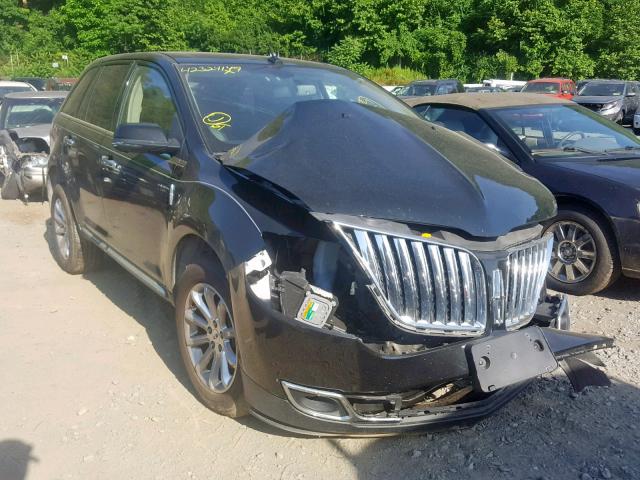 2LMDJ8JK5CBL16185 - 2012 LINCOLN MKX BLACK photo 1