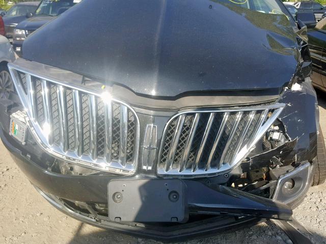 2LMDJ8JK5CBL16185 - 2012 LINCOLN MKX BLACK photo 7