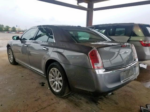 2C3CCACG1CH283497 - 2012 CHRYSLER 300 LIMITE GRAY photo 3