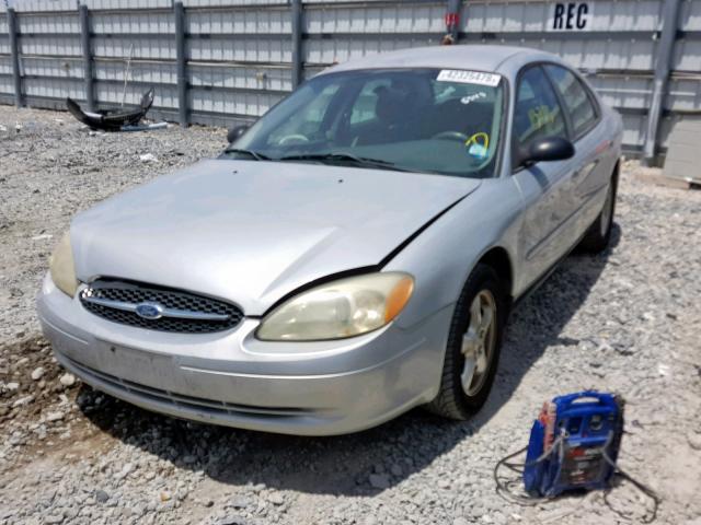 1FAFP52283A235543 - 2003 FORD TAURUS LX SILVER photo 2